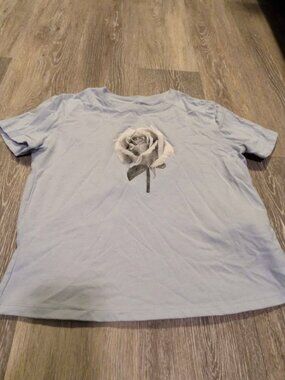 Abercrombie Kids Rose Graphic T-Shirt 11/12